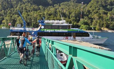 Molly Galetto Cycling on the  tour with redspokes